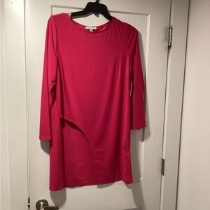 Nwt Chaus Size XL Blouse Hot Pink